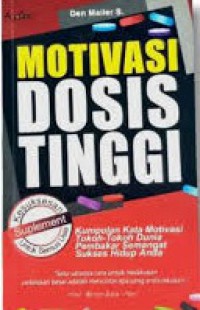 Image of Motivasi Dosis Tinggii